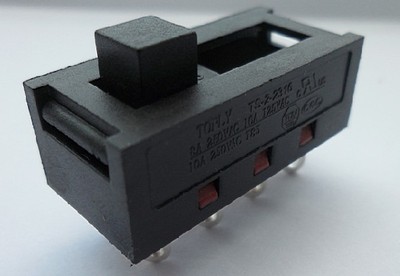 供應(yīng)電吹風(fēng)拔動開關(guān),3檔,八只腳-東莞市美樺電子